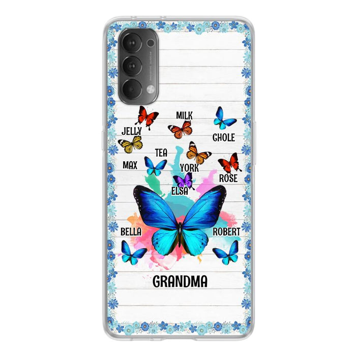 Custom Personalized Grandma Phone Case - Up to 10 Kid's Name - Mother's Day Gift Idea For Grandma - Case For Xiaomi/ Oppo/ Huawei