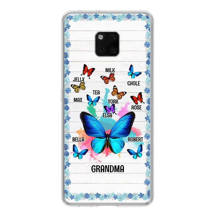 Custom Personalized Grandma Phone Case - Up to 10 Kid's Name - Mother's Day Gift Idea For Grandma - Case For Xiaomi/ Oppo/ Huawei