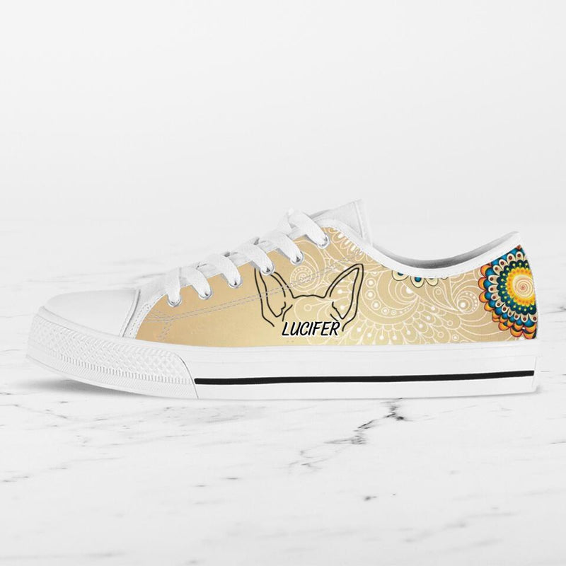 Personalized Dog Ears Sneakers - Gift Idea For Dog Lover/Mother's Day/Father's Day Gift