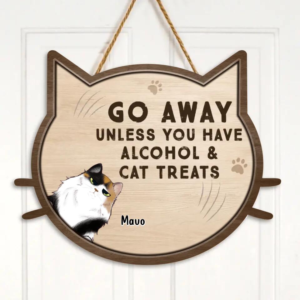 Custom Personalized Cat Wooden Sign - Upto 7 Cats - Best Gift For Cat ...