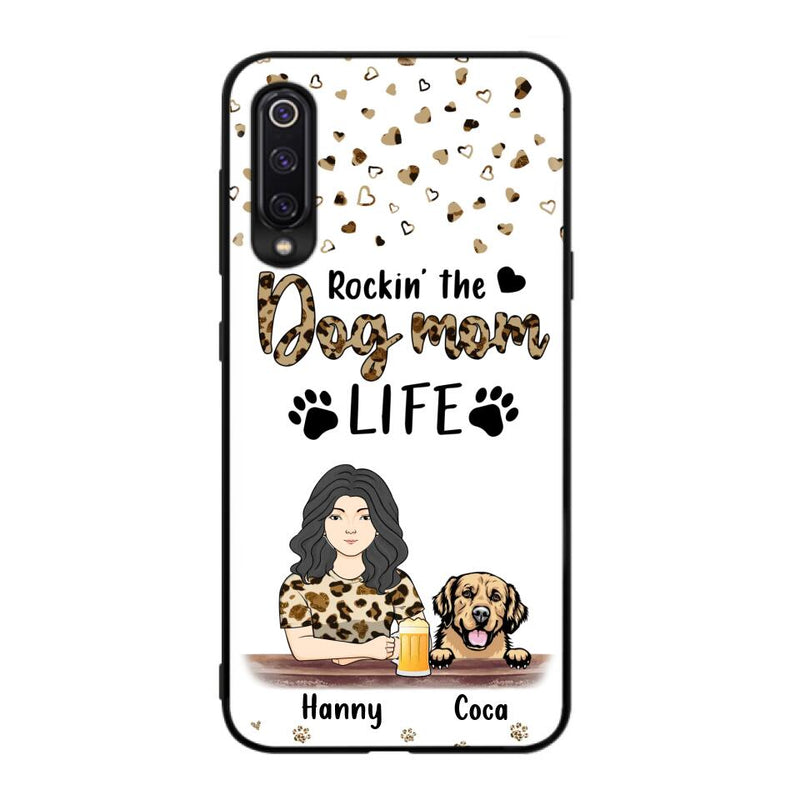 Personalized Dog Mom Phone Case - Up to 4 Dogs - Mother's Day Gift Idea For Dog Lover/Dog Mom - Rockin' The Dog Mom Life - Case For Xiaomi/Oppo And Huawei