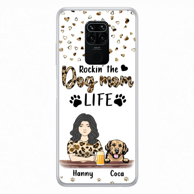 Personalized Dog Mom Phone Case - Up to 4 Dogs - Mother's Day Gift Idea For Dog Lover/Dog Mom - Rockin' The Dog Mom Life - Case For Xiaomi/Oppo And Huawei