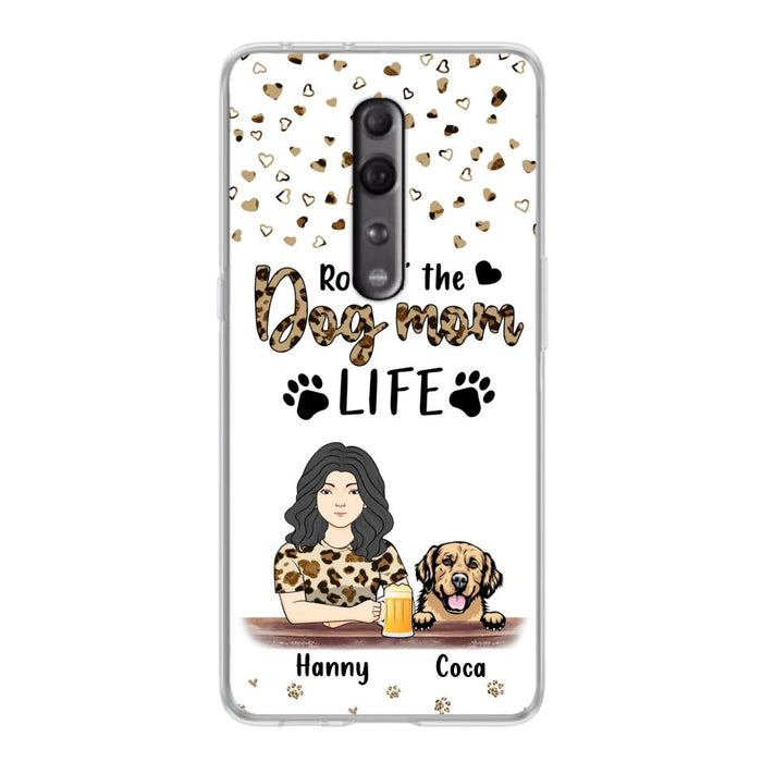 Custom Personalized Dog Mom Phone Case - Upto 4 Dogs - Mother's Day Gift Idea For Dog Lover/ Dog Mom - Rockin' The Dog Mom Life - Case For Xiaomi/ Oppo And Huawei