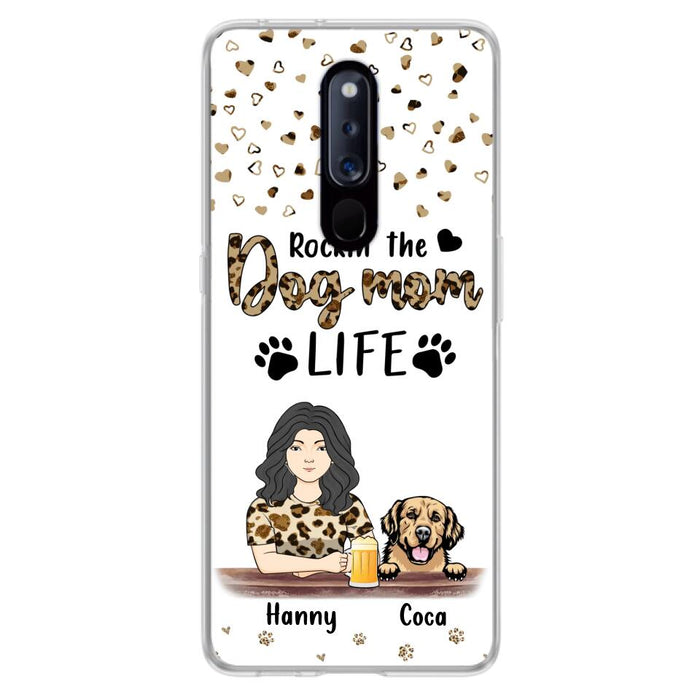 Custom Personalized Dog Mom Phone Case - Upto 4 Dogs - Mother's Day Gift Idea For Dog Lover/ Dog Mom - Rockin' The Dog Mom Life - Case For Xiaomi/ Oppo And Huawei