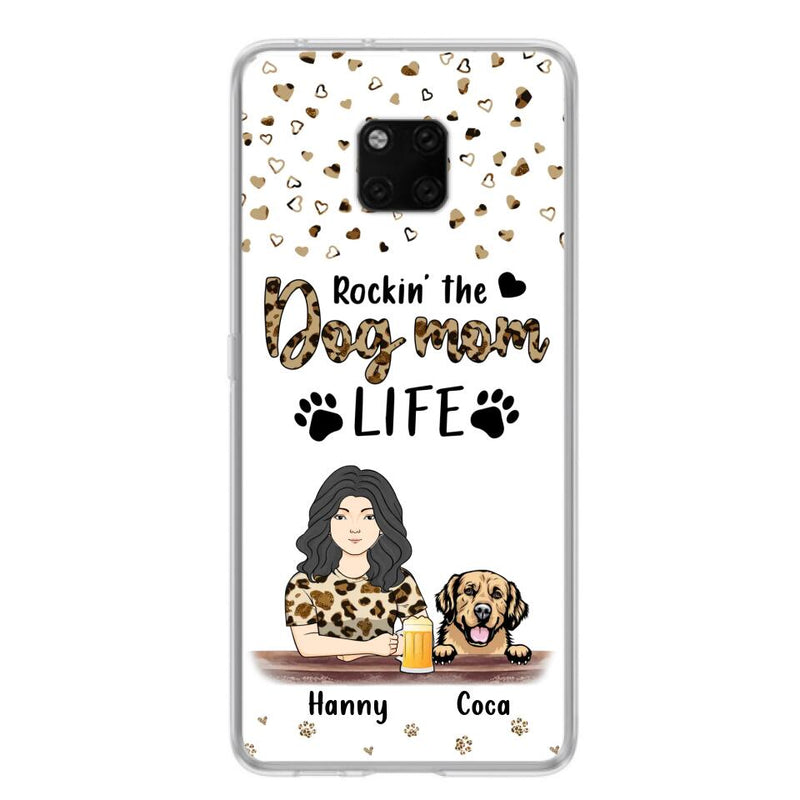Personalized Dog Mom Phone Case - Up to 4 Dogs - Mother's Day Gift Idea For Dog Lover/Dog Mom - Rockin' The Dog Mom Life - Case For Xiaomi/Oppo And Huawei