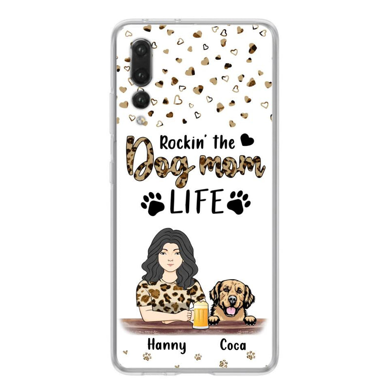 Personalized Dog Mom Phone Case - Up to 4 Dogs - Mother's Day Gift Idea For Dog Lover/Dog Mom - Rockin' The Dog Mom Life - Case For Xiaomi/Oppo And Huawei