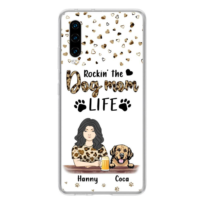 Personalized Dog Mom Phone Case - Up to 4 Dogs - Mother's Day Gift Idea For Dog Lover/Dog Mom - Rockin' The Dog Mom Life - Case For Xiaomi/Oppo And Huawei