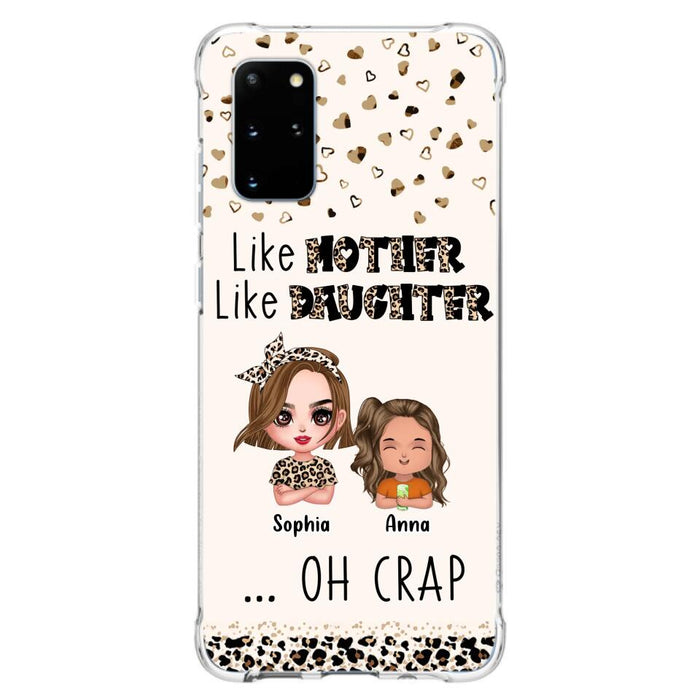 Custom Personalized Mother Phone Case - Mom With Upto 7 Children - Mother's Day Gift To Mom - Like Mother Like Daughter - Case For iPhone And Samsung