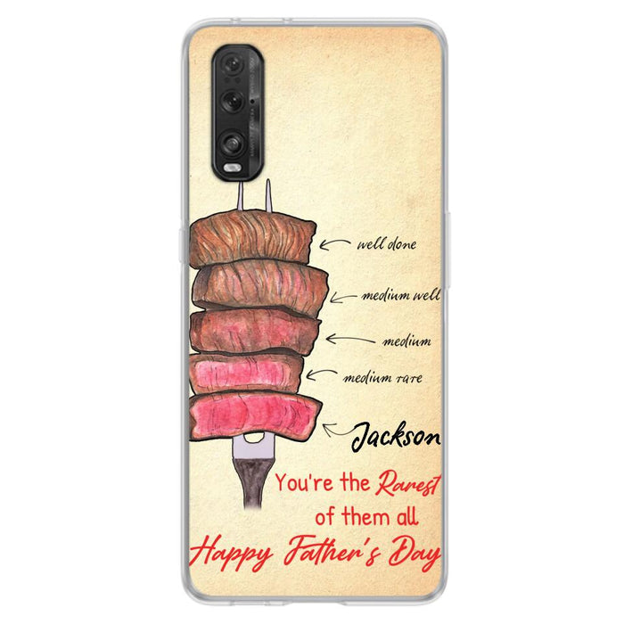 Custom Personalized Father's Day Phone Case - Gift Idea For Father's Day - You're The Rarest Of Them All - Cases For Oppo, Xiaomi & Huawei