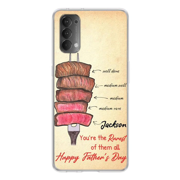 Custom Personalized Father's Day Phone Case - Gift Idea For Father's Day - You're The Rarest Of Them All - Cases For Oppo, Xiaomi & Huawei