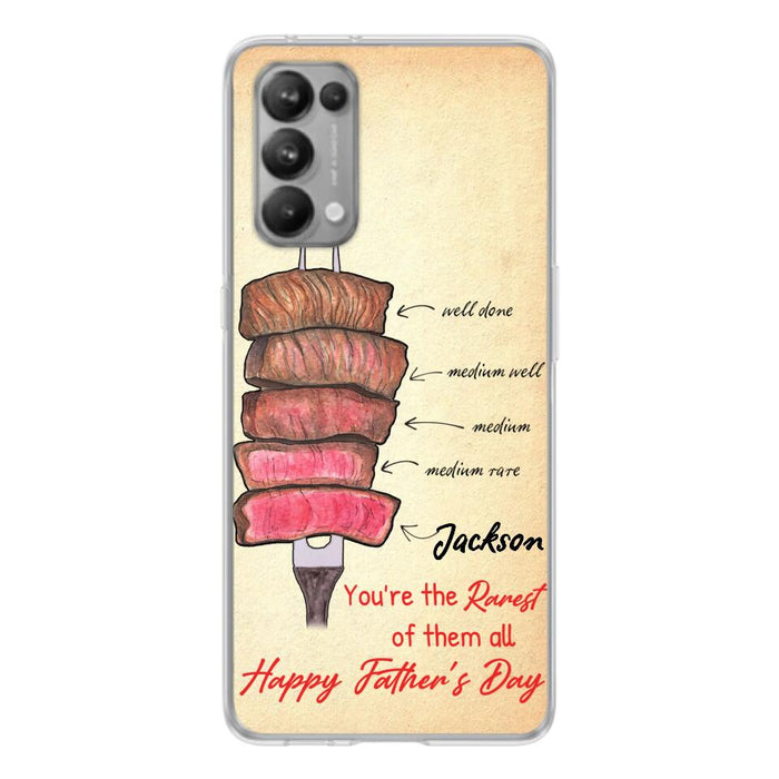 Custom Personalized Father's Day Phone Case - Gift Idea For Father's Day - You're The Rarest Of Them All - Cases For Oppo, Xiaomi & Huawei