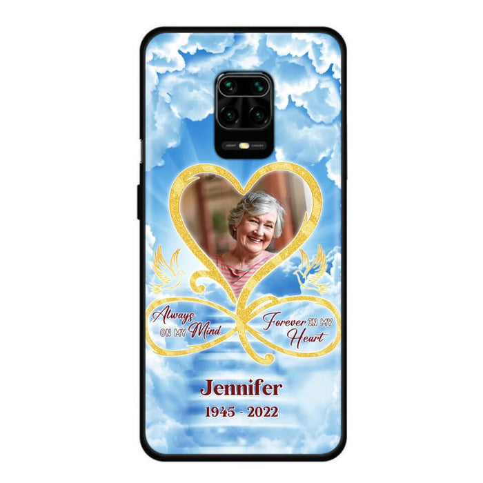 Custom Personalized Memorial Photo Phone Case - Memorial Gift Idea For Mother's Day/Father's Day - Always On My Mind Forever In My Heart - Case for Xiaomi/Huawei/Oppo