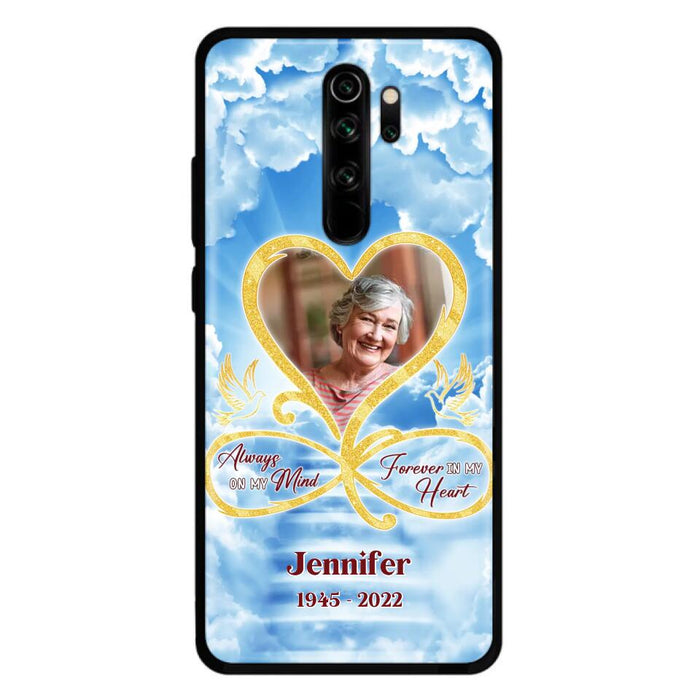 Custom Personalized Memorial Photo Phone Case - Memorial Gift Idea For Mother's Day/Father's Day - Always On My Mind Forever In My Heart - Case for Xiaomi/Huawei/Oppo