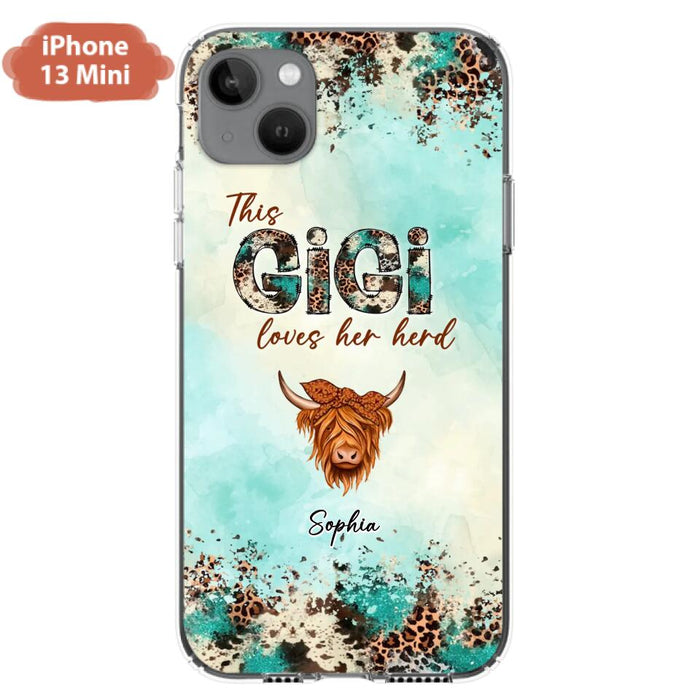 Custom Personalized This Gigi Love Her Herd Phone Case For iPhone/ Samsung - Mother's Day Gift Idea For Mom/ Grandma