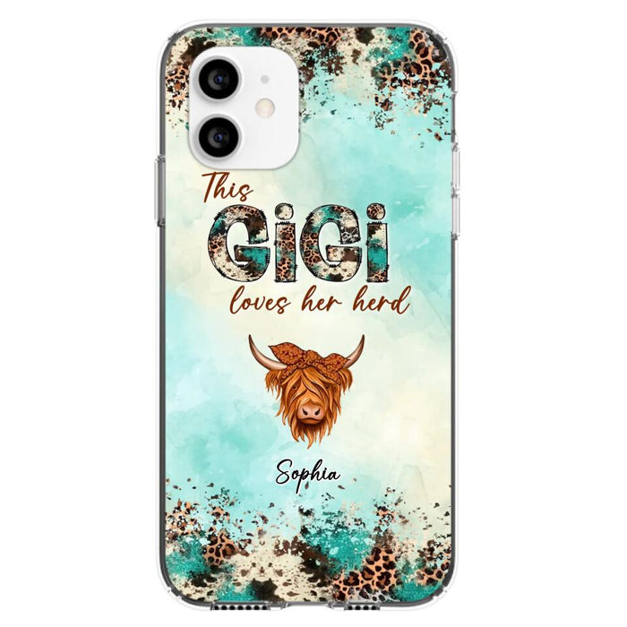 Custom Personalized This Gigi Love Her Herd Phone Case For iPhone/ Samsung - Mother's Day Gift Idea For Mom/ Grandma