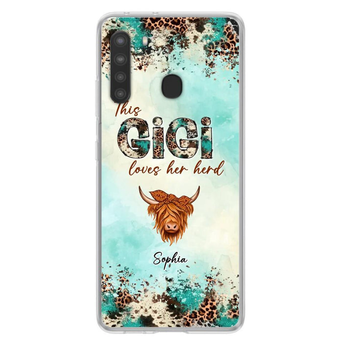 Custom Personalized This Gigi Love Her Herd Phone Case For iPhone/ Samsung - Mother's Day Gift Idea For Mom/ Grandma