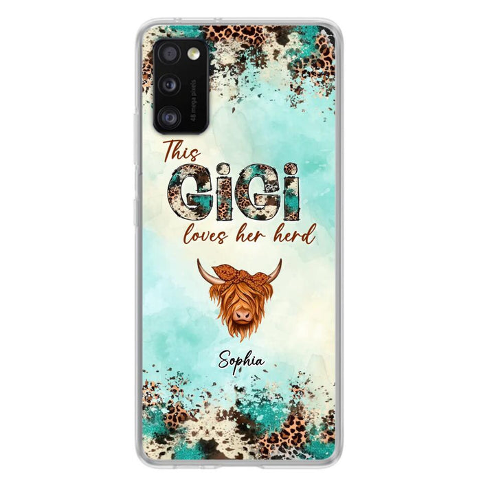 Custom Personalized This Gigi Love Her Herd Phone Case For iPhone/ Samsung - Mother's Day Gift Idea For Mom/ Grandma