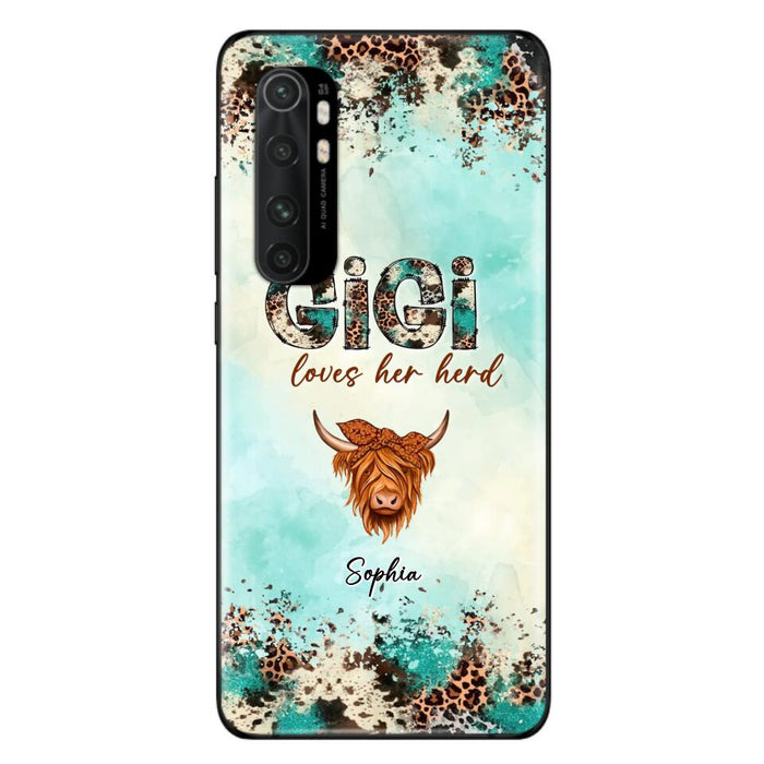 Custom Personalized This Gigi Love Her Herd Phone Case For Xiaomi/ Oppo/ Huawei - Mother's Day Gift Idea For Mom/ Grandma