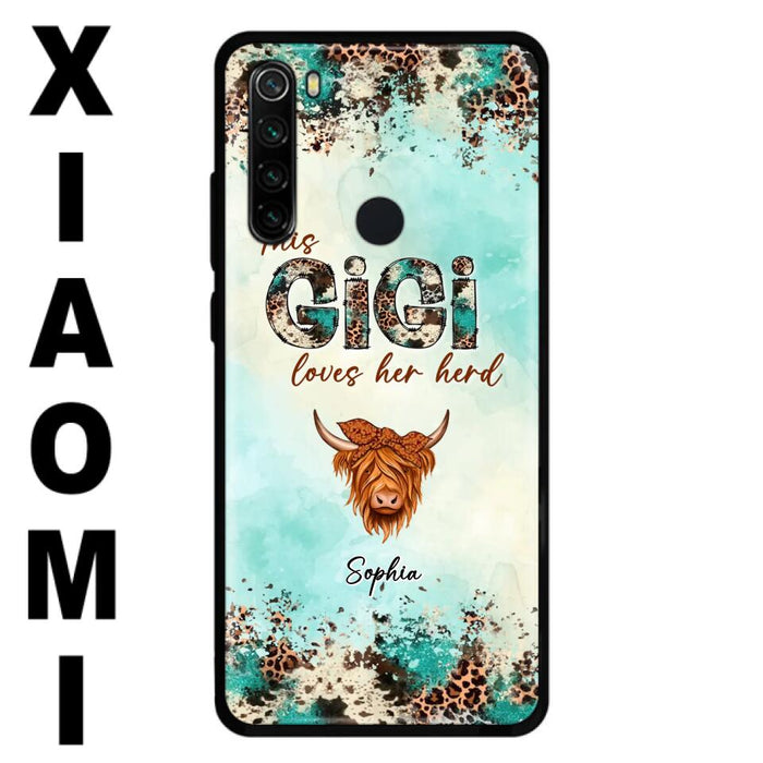 Custom Personalized This Gigi Love Her Herd Phone Case For Xiaomi/ Oppo/ Huawei - Mother's Day Gift Idea For Mom/ Grandma