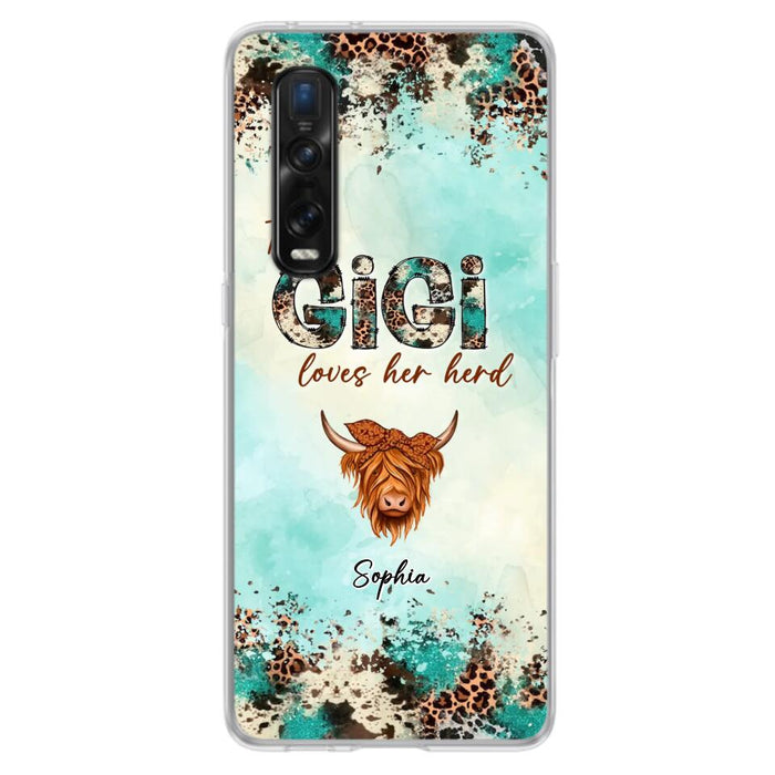 Custom Personalized This Gigi Love Her Herd Phone Case For Xiaomi/ Oppo/ Huawei - Mother's Day Gift Idea For Mom/ Grandma