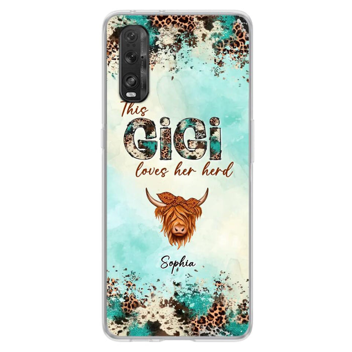 Custom Personalized This Gigi Love Her Herd Phone Case For Xiaomi/ Oppo/ Huawei - Mother's Day Gift Idea For Mom/ Grandma