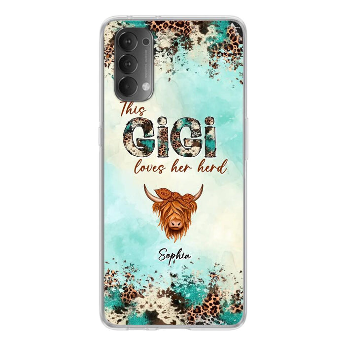 Custom Personalized This Gigi Love Her Herd Phone Case For Xiaomi/ Oppo/ Huawei - Mother's Day Gift Idea For Mom/ Grandma