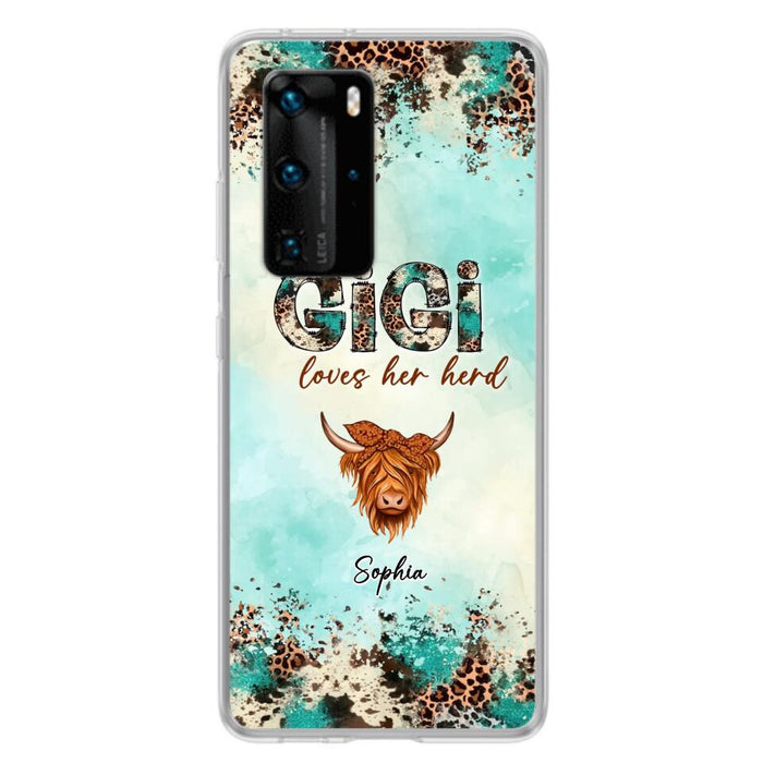 Custom Personalized This Gigi Love Her Herd Phone Case For Xiaomi/ Oppo/ Huawei - Mother's Day Gift Idea For Mom/ Grandma