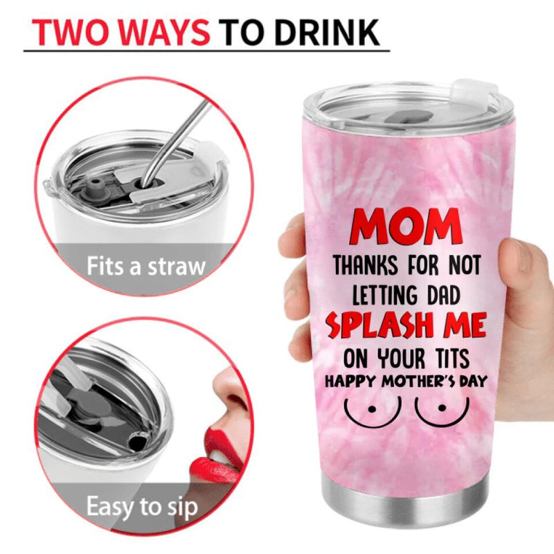 Personalized Sperms Tumbler - Gift Idea From Kids To Mom - Up to 6 Sperms