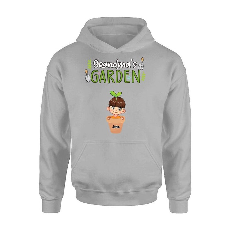Personalized Grandma's Garden T-Shirt/Long Sleeve/Sweatshirt/Hoodie - Gift Idea For Grandma/Mother's Day Gift - Up to 10 Kids