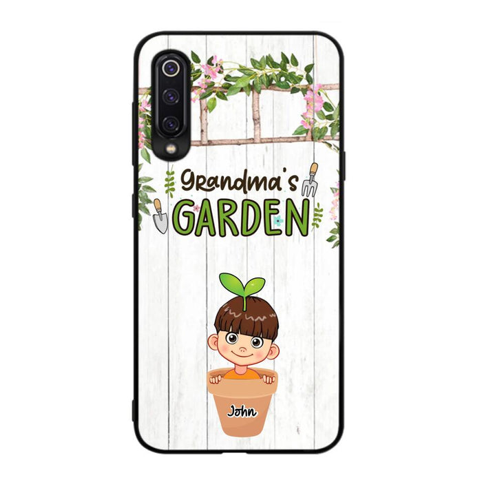 Custom Personalized Grandma's Garden Phone Case - Gift Idea For Grandma/ Mother's Day Gift - Up to 10 Kids - Case for Xiaomi/Oppo/Huawei