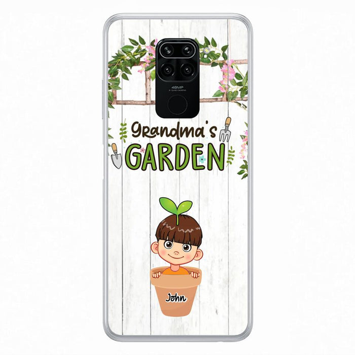 Custom Personalized Grandma's Garden Phone Case - Gift Idea For Grandma/ Mother's Day Gift - Up to 10 Kids - Case for Xiaomi/Oppo/Huawei