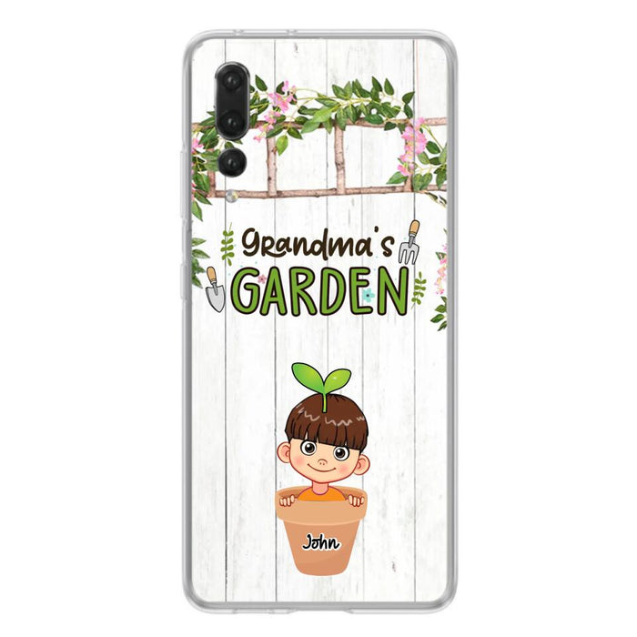 Custom Personalized Grandma's Garden Phone Case - Gift Idea For Grandma/ Mother's Day Gift - Up to 10 Kids - Case for Xiaomi/Oppo/Huawei