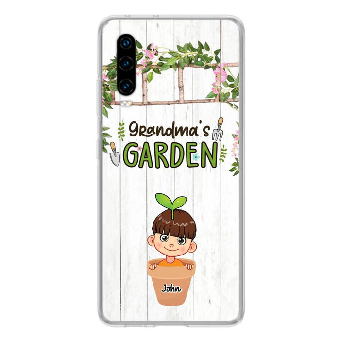 Custom Personalized Grandma's Garden Phone Case - Gift Idea For Grandma/ Mother's Day Gift - Up to 10 Kids - Case for Xiaomi/Oppo/Huawei