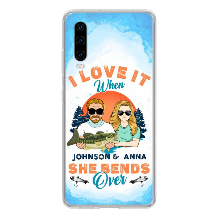 Custom Personalized Fishing Couple Phone Case - Gift Idea For Couple/ Gift To Him/ Her/ Fishing Lover - Case For Xiaomi/ Oppo/ Huawei