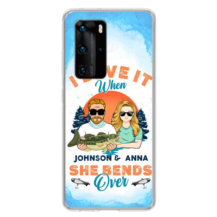 Custom Personalized Fishing Couple Phone Case - Gift Idea For Couple/ Gift To Him/ Her/ Fishing Lover - Case For Xiaomi/ Oppo/ Huawei