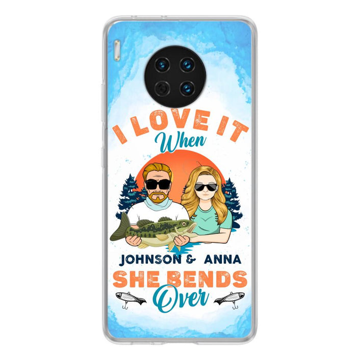 Custom Personalized Fishing Couple Phone Case - Gift Idea For Couple/ Gift To Him/ Her/ Fishing Lover - Case For Xiaomi/ Oppo/ Huawei