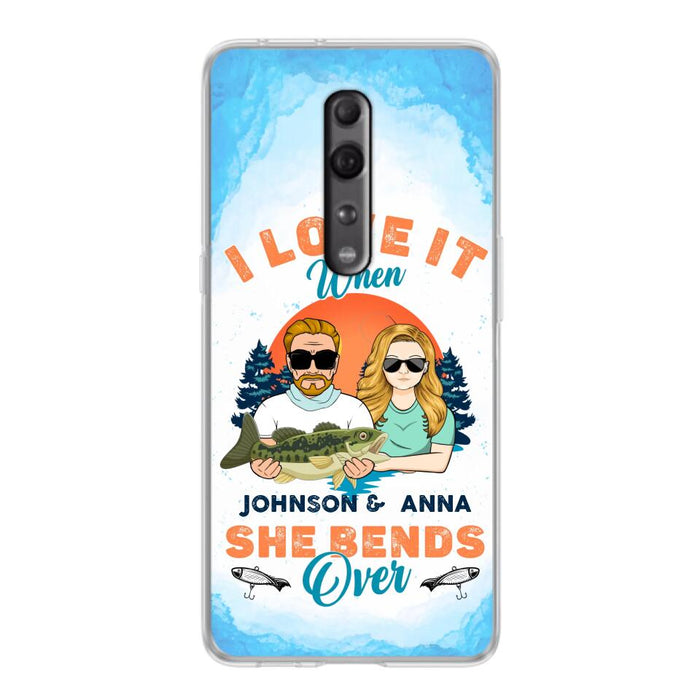 Custom Personalized Fishing Couple Phone Case - Gift Idea For Couple/ Gift To Him/ Her/ Fishing Lover - Case For Xiaomi/ Oppo/ Huawei