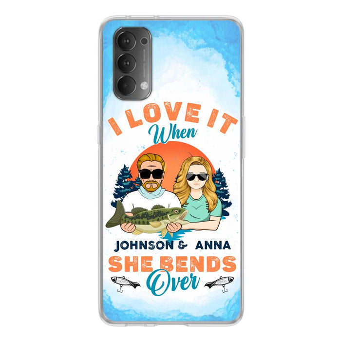 Custom Personalized Fishing Couple Phone Case - Gift Idea For Couple/ Gift To Him/ Her/ Fishing Lover - Case For Xiaomi/ Oppo/ Huawei