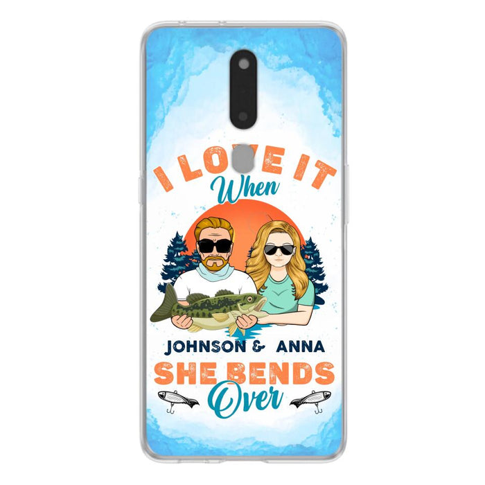 Custom Personalized Fishing Couple Phone Case - Gift Idea For Couple/ Gift To Him/ Her/ Fishing Lover - Case For Xiaomi/ Oppo/ Huawei