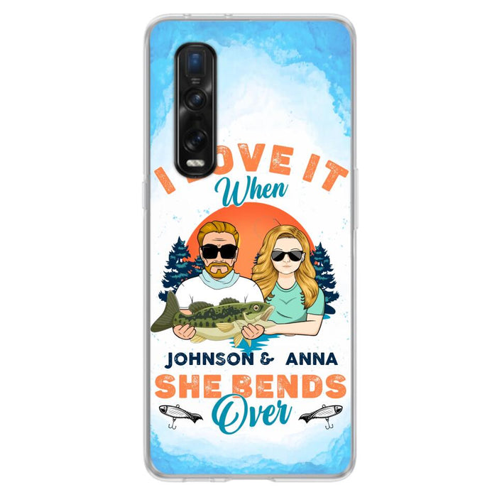 Custom Personalized Fishing Couple Phone Case - Gift Idea For Couple/ Gift To Him/ Her/ Fishing Lover - Case For Xiaomi/ Oppo/ Huawei