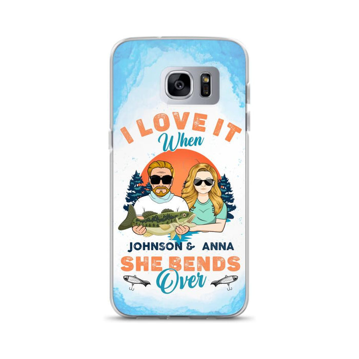 Custom Personalized Fishing Couple Phone Case - Gift Idea For Couple/ Gift To Him/ Her/ Fishing Lover  - Case For iPhone/Samsung