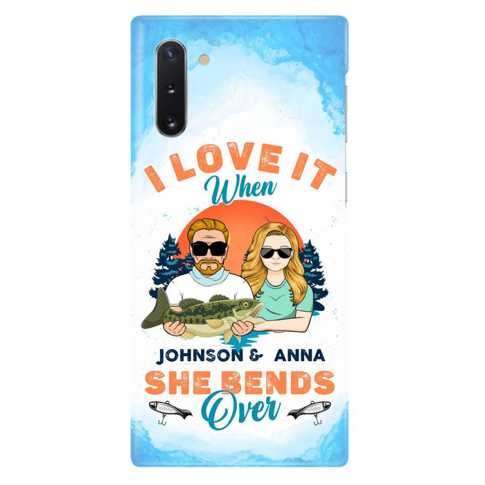 Custom Personalized Fishing Couple Phone Case - Gift Idea For Couple/ Gift To Him/ Her/ Fishing Lover  - Case For iPhone/Samsung