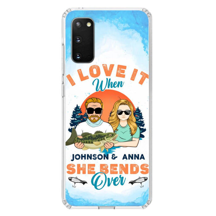 Custom Personalized Fishing Couple Phone Case - Gift Idea For Couple/ Gift To Him/ Her/ Fishing Lover  - Case For iPhone/Samsung