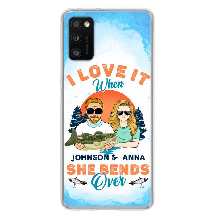 Custom Personalized Fishing Couple Phone Case - Gift Idea For Couple/ Gift To Him/ Her/ Fishing Lover  - Case For iPhone/Samsung