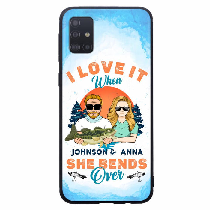 Custom Personalized Fishing Couple Phone Case - Gift Idea For Couple/ Gift To Him/ Her/ Fishing Lover  - Case For iPhone/Samsung