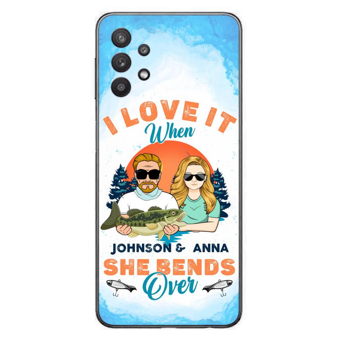 Custom Personalized Fishing Couple Phone Case - Gift Idea For Couple/ Gift To Him/ Her/ Fishing Lover  - Case For iPhone/Samsung