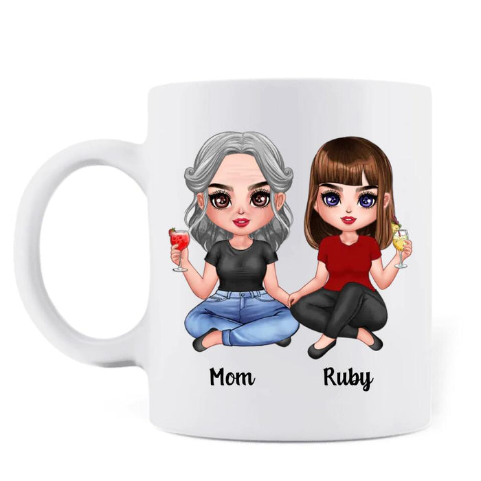 Custom Personalized To My Daughter-In-Law Coffee Mug - Gift Idea From Mother-In-Law - He's Yours Now No Returns Or Refunds