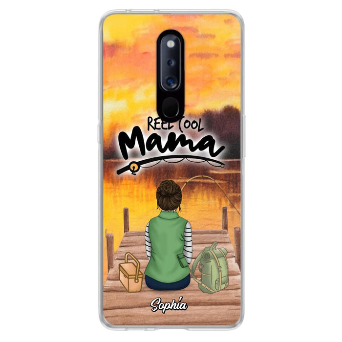 Custom Personalized Fishing Mom Phone Case - Mother's Day Gift Idea For Fishing Lovers - Reel Cool Mama - Case for Xiaomi/Huawei/Oppo