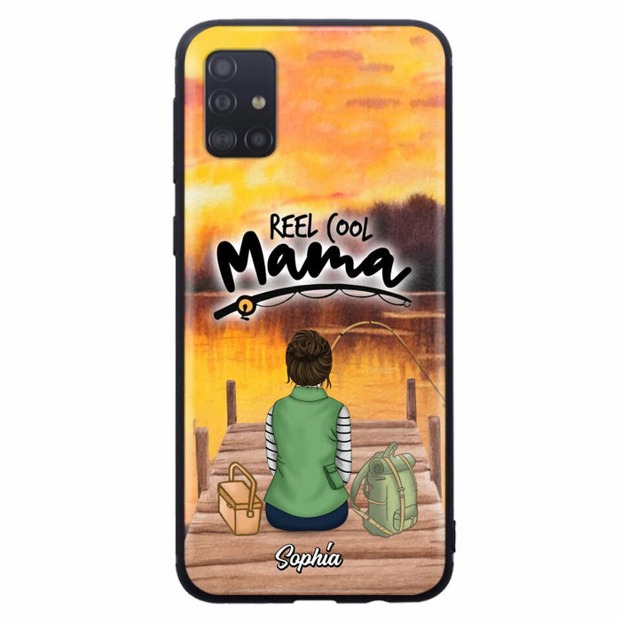 Custom Personalized Fishing Mom Phone Case - Mother's Day Gift Idea For Fishing Lovers - Reel Cool Mama - Case for iPhone/Samsung