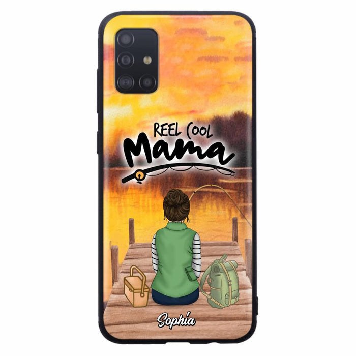 Custom Personalized Fishing Mom Phone Case - Mother's Day Gift Idea For Fishing Lovers - Reel Cool Mama - Case for iPhone/Samsung